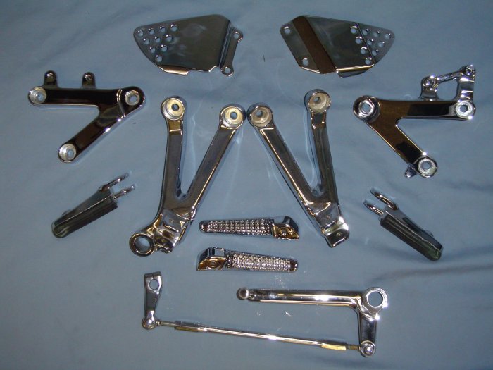 Chrome Peg Set