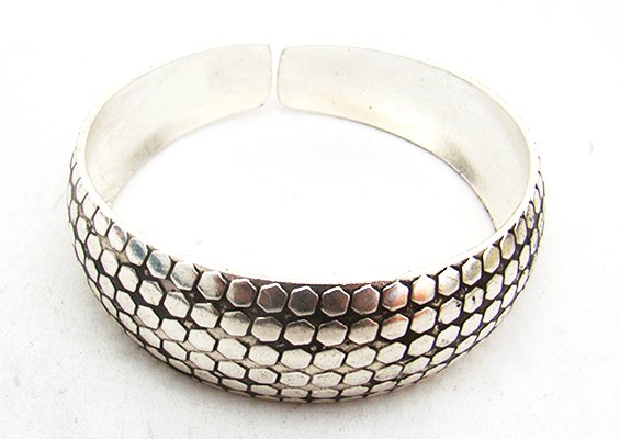 miao silver jewelry bracelet multiple squares