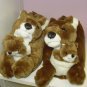 HOUSE SLIPPERS HAPPY FEET KANGAROOS PLUSH CRITTER SUPER SOFT SIZE SIZE KIDS LARGE NEW