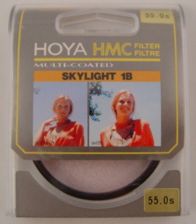 New Hoya Multi-coated Skylight 1B 55mm Filter