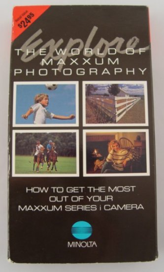 Explore the World of Minolta Maxxum Photography VHS