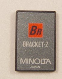 Minolta Maxxum Exposure Bracket 2 Program Card for 7xi, 9xi, 700si