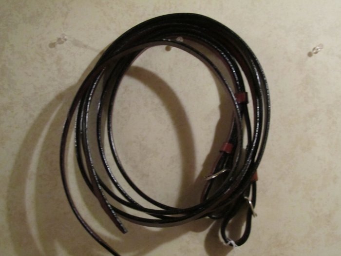 Leather Reins - Latigo Ties - Approx. 7'