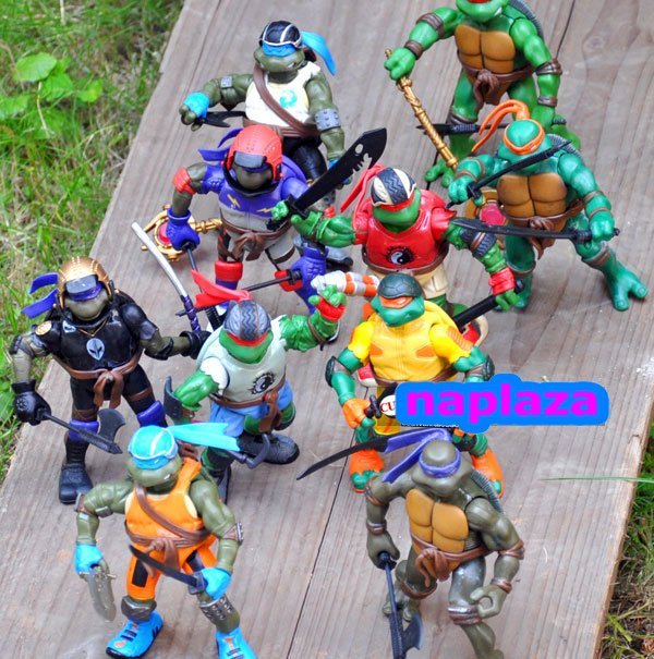 10 pcs Teenage Mutant Ninja Turtles