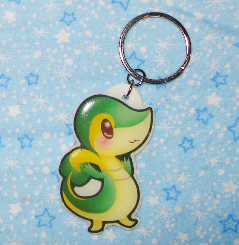 Snivy Keychain