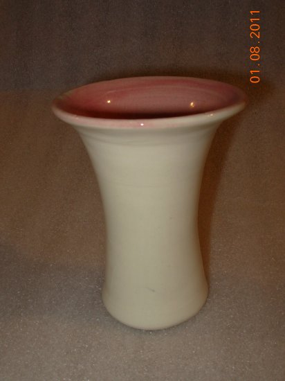 Pisgah Forest art pottery vase. dated 1950