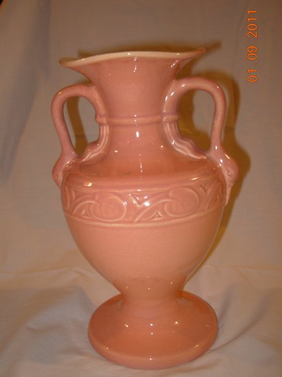 red wing rumrill swan handle vase