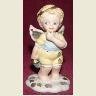1995 TENDER HEARTS ANGEL FIGURINE - PLAYING IN THE STARS