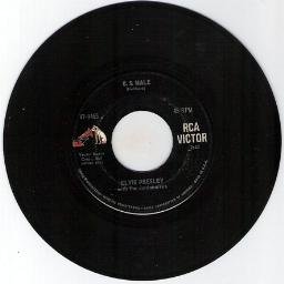 ELVIS PRESLEY - U.S. MALE-STAY AWAY RCA VICTOR 45 RPM RECORD 47-9465