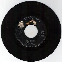 ELVIS PRESLEY - She's Not You - Just Tell Her Jim Said Hello -RCA VICTOR 45 RPM RECORD 8041
