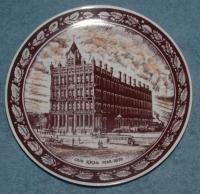 J. M. SEALTS Co. 100th ANNIV. COMM. PLATE - LIMA, OHIO
