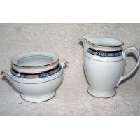 Mikasa Cream and Sugar Bowls - DAUPHINE