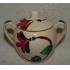 VINTAGE HAND PAINTED CREAM & SUGAR BOWLS