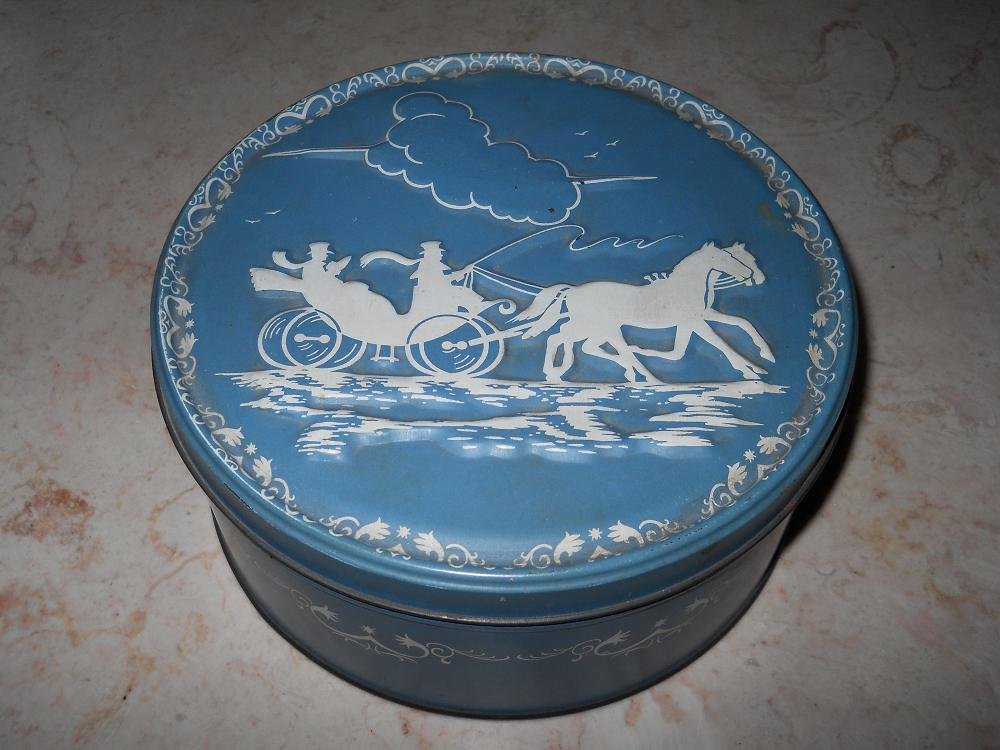 Horse And Carriage - Storage Tin