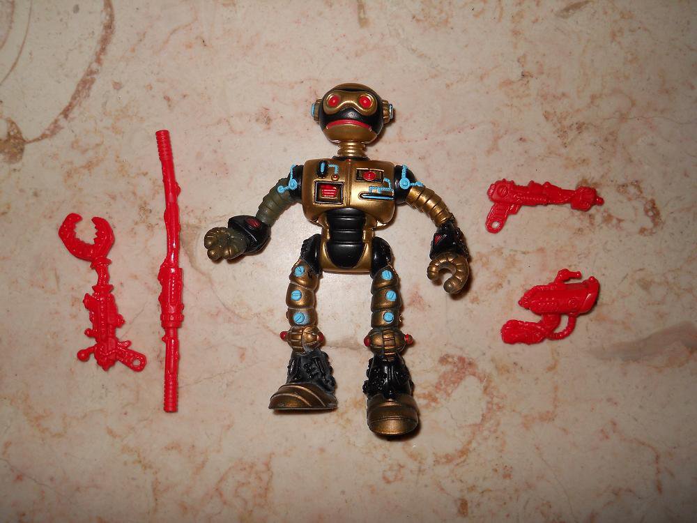 Fugitoid - Playmates - 1990 - Teenage Mutant Ninja Turtles - Complete