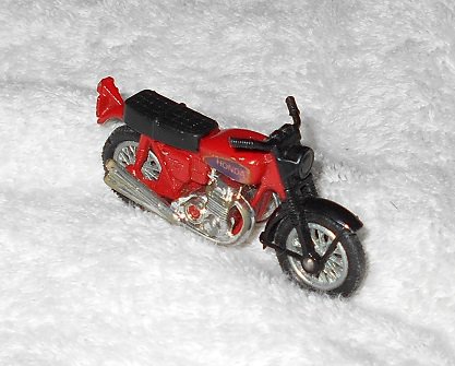 Hondarora - #5 - Matchbox - Red - Metal - 1974