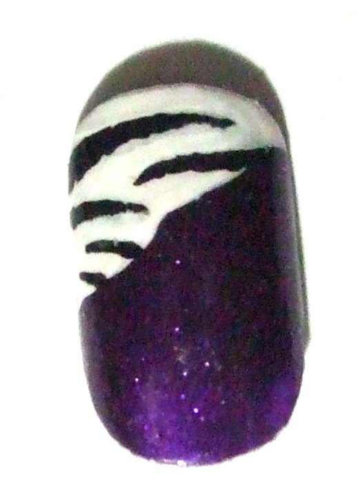 Torn Zebra Print