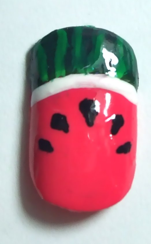 Watermelon Nails - Full Watermelon