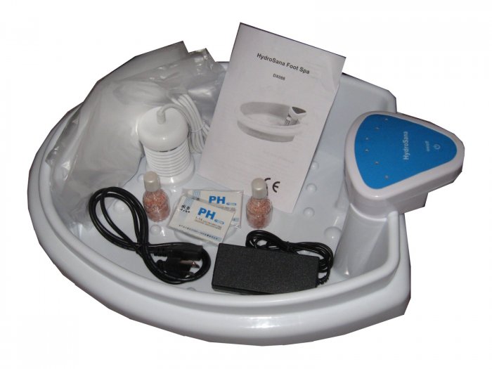Sonas 6 Gold- Ionic Foot Detox Bath with Tub, Array, and Extras