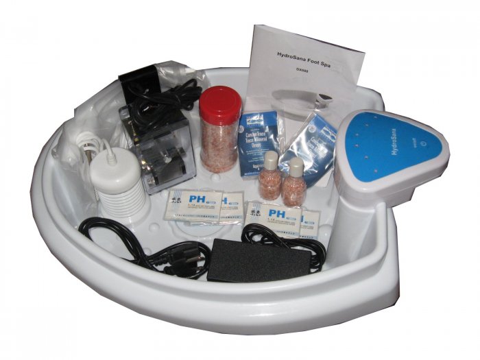 Sonas 6 Platinum- Ionic Foot Detox Bath with Tub, Array,1 Sonas American Array, and tons of extras