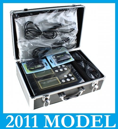 NEW 2011 DUAL LCD ION DETOX FOOT BATH SPA CELL AQUA CHI SPA IONIC CLEANSE PROFESSIONAL