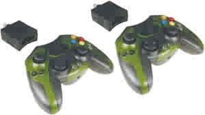 2 Pack of 2.4 GHz Wireless Controller - XBox