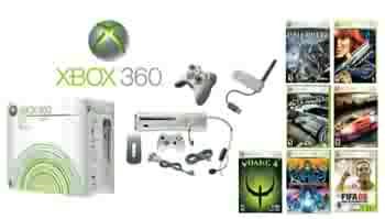 Xbox 360 Ultimate Premium Gold Pack Video Game System *Must See