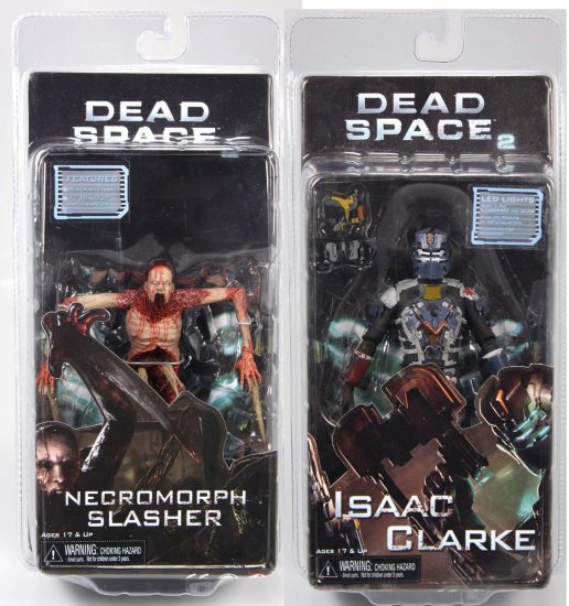 Dead Space 2: Isaac Clarke & Necromorph Slasher Action Figure Set (IN-STOCK)