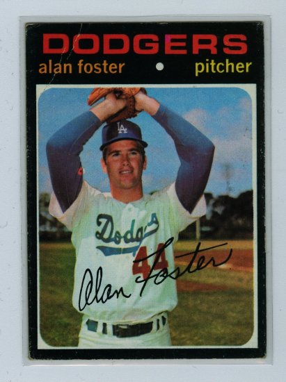 1971 Topps Baseball #207 Alan Foster Dodgers VG/EX