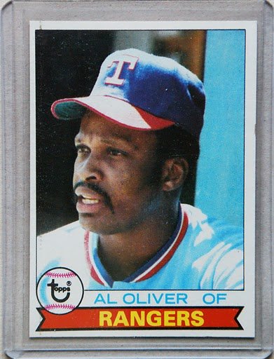 1979 Topps Baseball #391 Al Oliver Rangers Pack Fresh