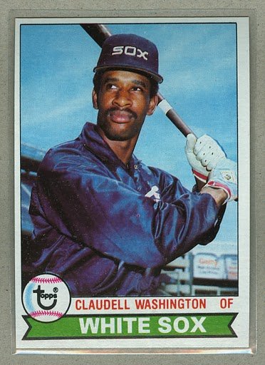 1979 Topps Baseball #574 Claudell Washington White Sox Pack Fresh