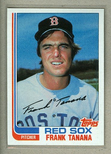 1982 Topps Baseball #792 Frank Tanana Angels Pack Fresh