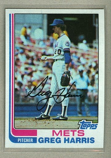 1982 Topps Baseball #783 Greg Harris Mets Pack Fresh