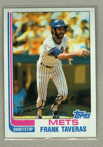 1982 Topps Baseball #782 Frank Taveras Pack Fresh
