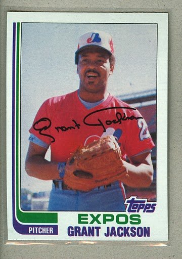 1982 Topps Baseball #779 Grant Jackson Expos Pack Fresh