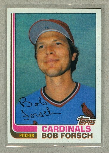 1982 Topps Baseball #775 Bob Forsch Cardinals Pack Fresh