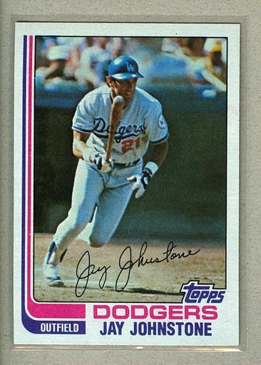 1982 Topps Baseball #774 Jay Johnstone Dodgers Pack Fresh