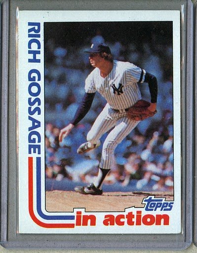 1982 Topps Baseball #771 Rich Gossage Yankees Pack Fresh