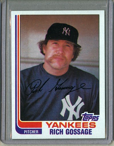 1982 Topps Baseball #770 Rich Gossage Yankees Pack Fresh