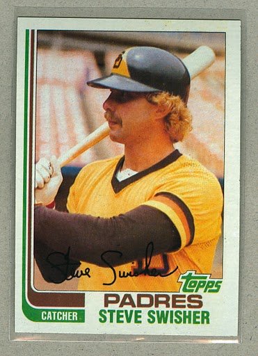1982 Topps Baseball #764 Steve Swisher Padres Pack Fresh