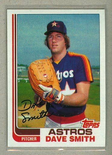 1982 Topps Baseball #761 Dave Smith Astros Pack Fresh