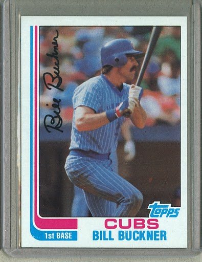 1982 Topps Baseball #760 Bill Buckner Cubs Pack Fresh