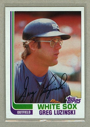 1982 Topps Baseball #720 Greg Luzinski White Sox Pack Fresh