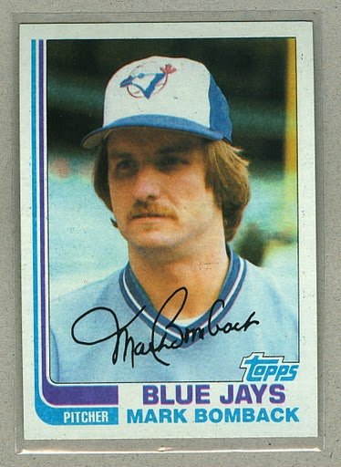 1982 Topps Baseball #707 Mark Bomback Blue Jays Pack Fresh