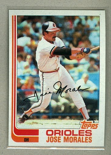 1982 Topps Baseball #648 Jose Morales Orioles Pack Fresh