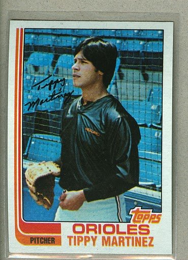 1982 Topps Baseball #583 Tippy Martinez Orioles Pack Fresh