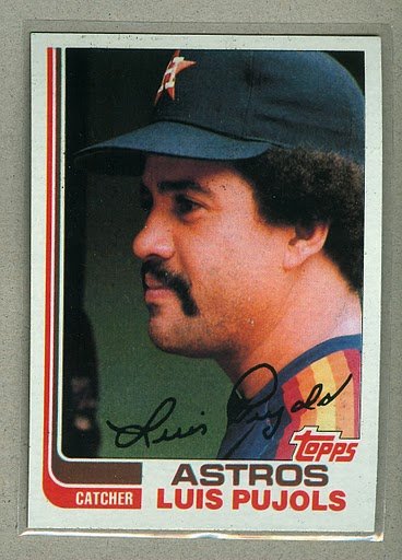 1982 Topps Baseball #582 Luis Pujols Astros Pack Fresh