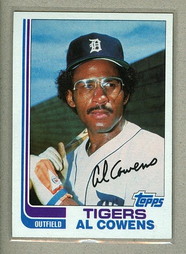 1982 Topps Baseball #575 Al Cowens Tigers Pack Fresh
