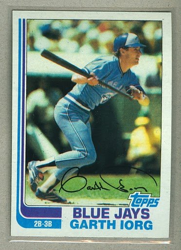 1982 Topps Baseball #518 Garth Iorg Blue Jays Pack Fresh