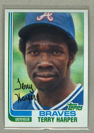 1982 Topps Baseball #507 Terry Harper Braves Pack Fresh